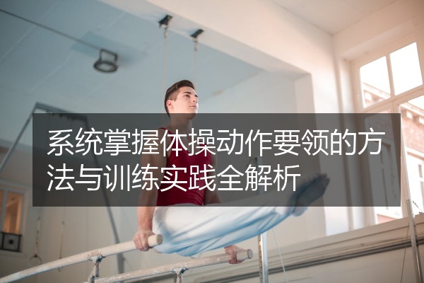 系统掌握体操动作要领的方法与训练实践全解析